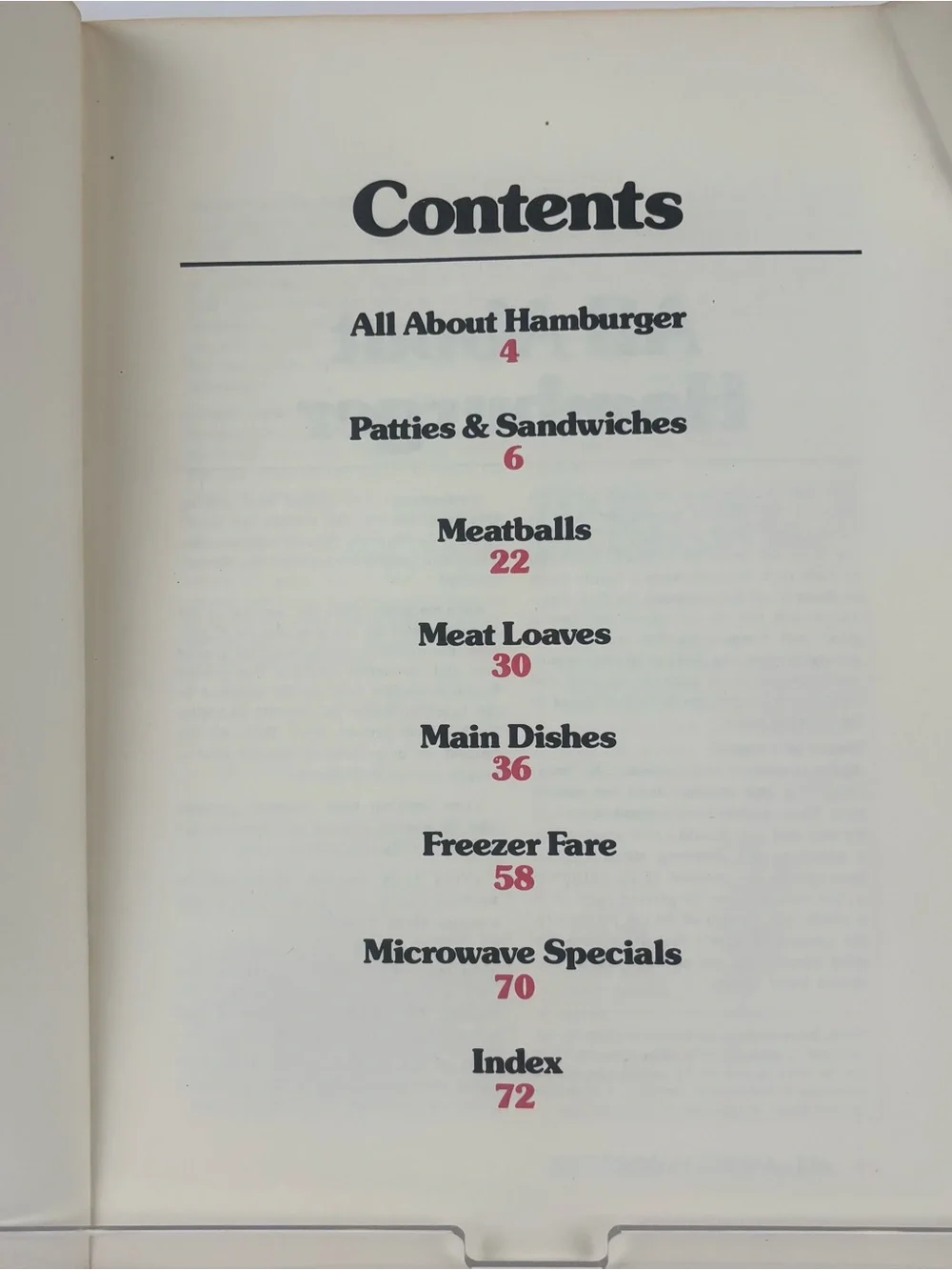 Vintage 1978 Betty Crocker's Hamburger Cookbook Paperback Retro